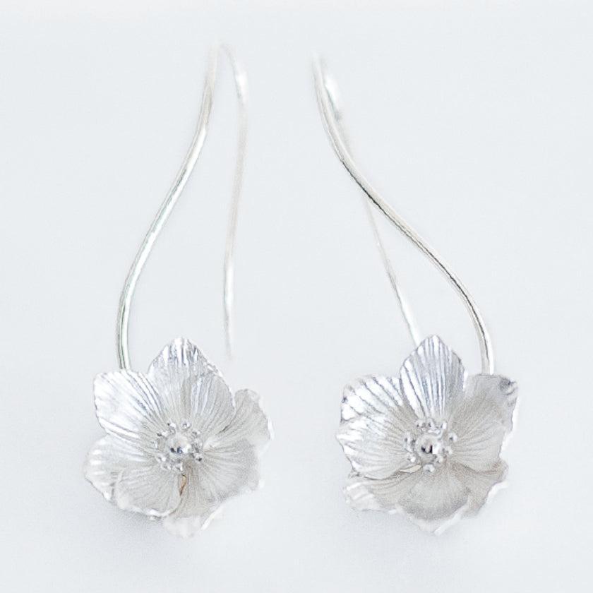 【ピアス】Anemone (L) | 銀細工 | CHECOS
