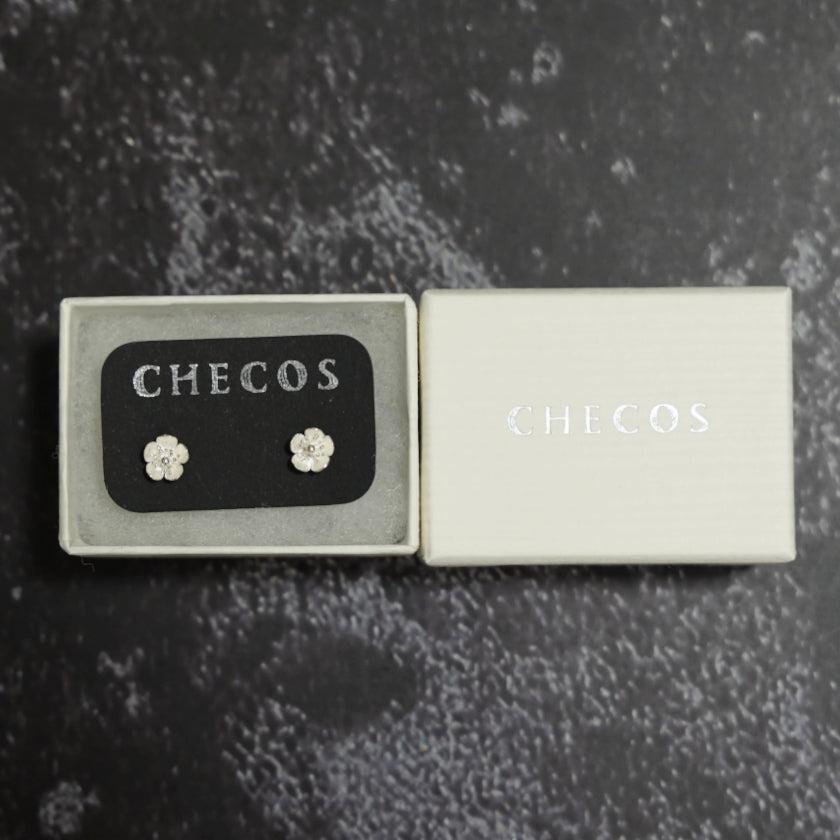 【ピアス】Japanese apricot | 銀細工 | CHECOS