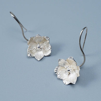 【ピアス】Anemone (L) | 銀細工 | CHECOS