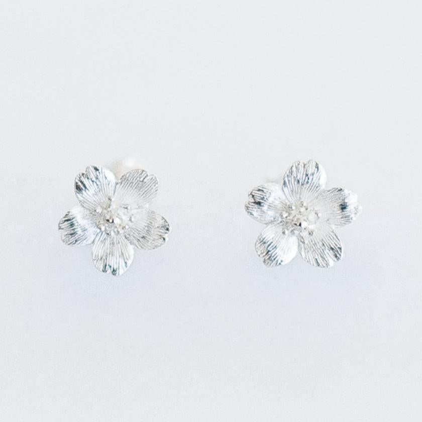 【ピアス】Cherry blossam | 銀細工 | CHECOS
