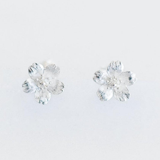 【ピアス】Cherry blossam | 銀細工 | CHECOS