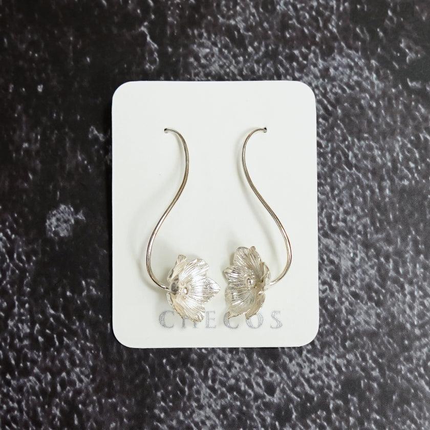 【ピアス】Anemone (L) | 銀細工 | CHECOS