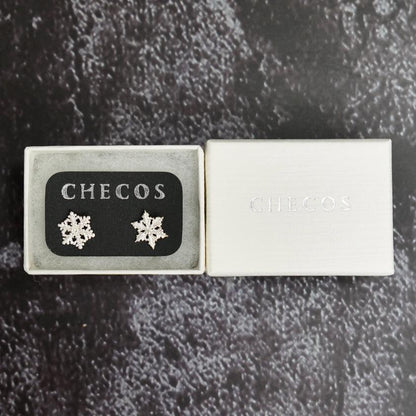 【ピアス】Snowflake | 銀細工 | CHECOS