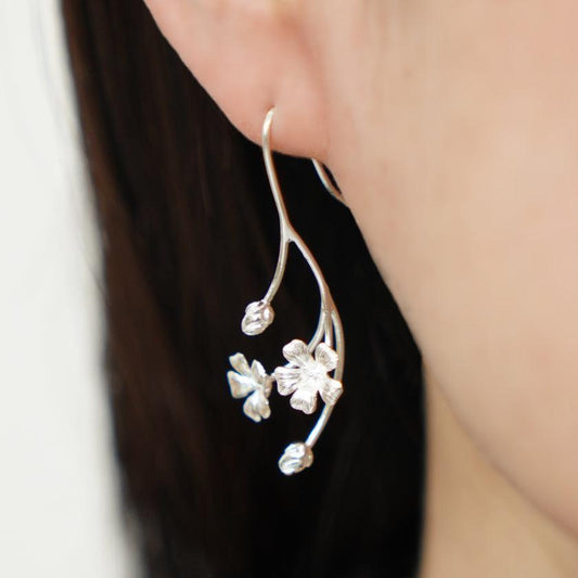 【ピアス】Baby's breath (L) | 銀細工 | CHECOS