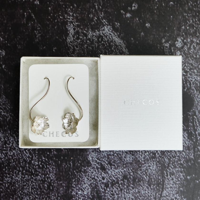 【ピアス】Anemone (L) | 銀細工 | CHECOS