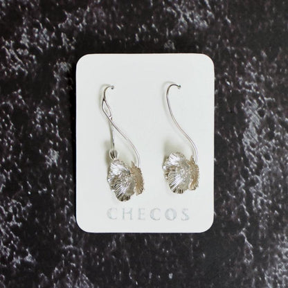 【ピアス】Shirley poppy (L) | 銀細工 | CHECOS