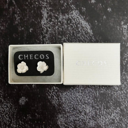 【ピアス】Camellia | 銀細工 | CHECOS