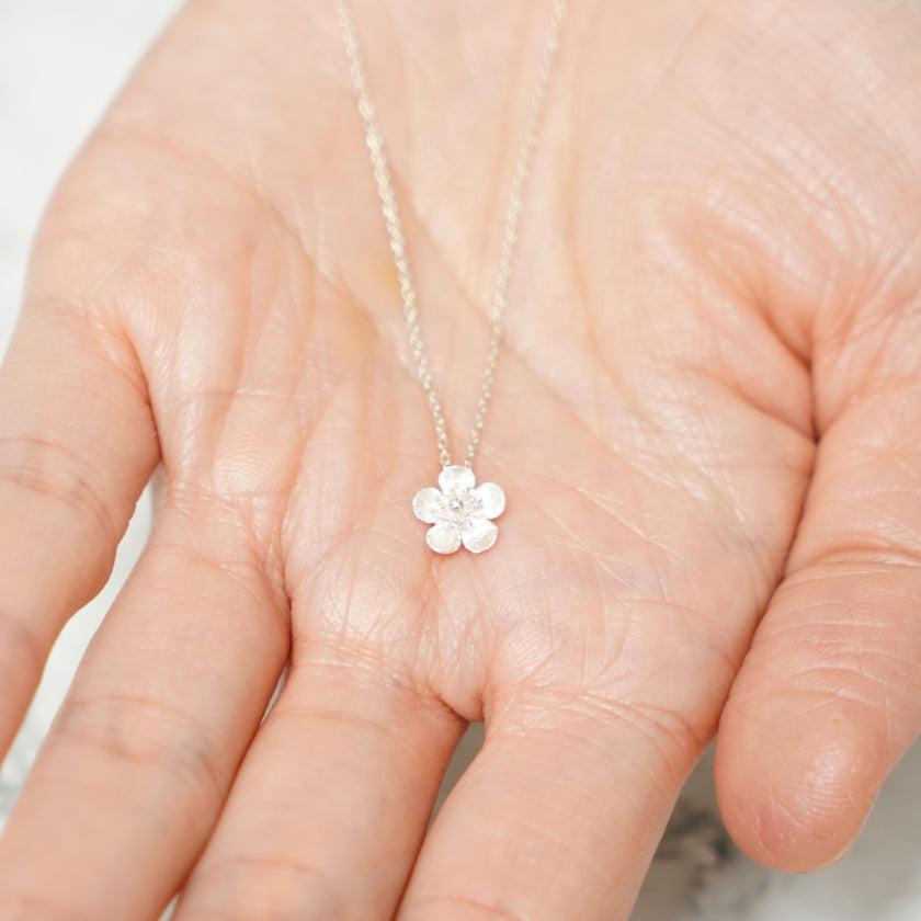 【ネックレス】Japanese apricot | 銀細工 | CHECOS