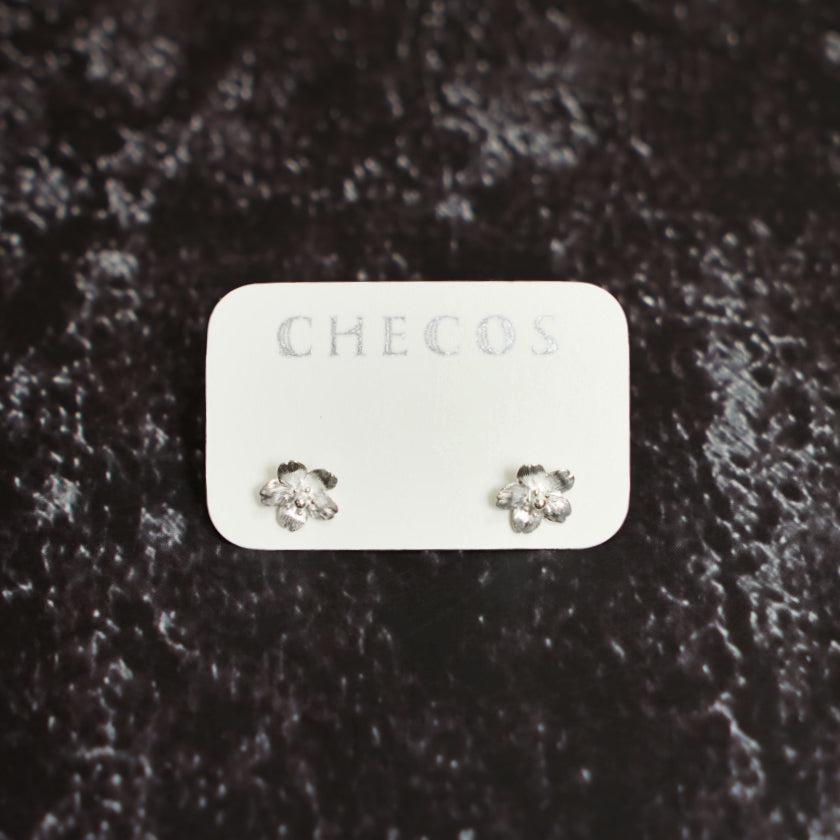 【ピアス】Cherry blossam | 銀細工 | CHECOS
