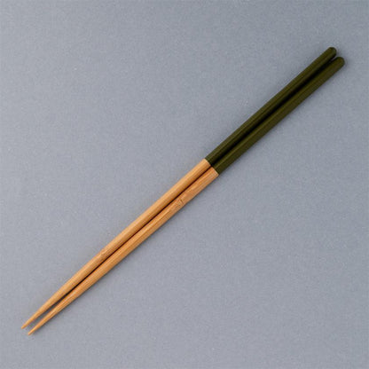 【菜箸】HASHIKURA SEASON01 海松色 30cm (食洗機 可) | 若狭の塗箸 | 箸蔵まつかん