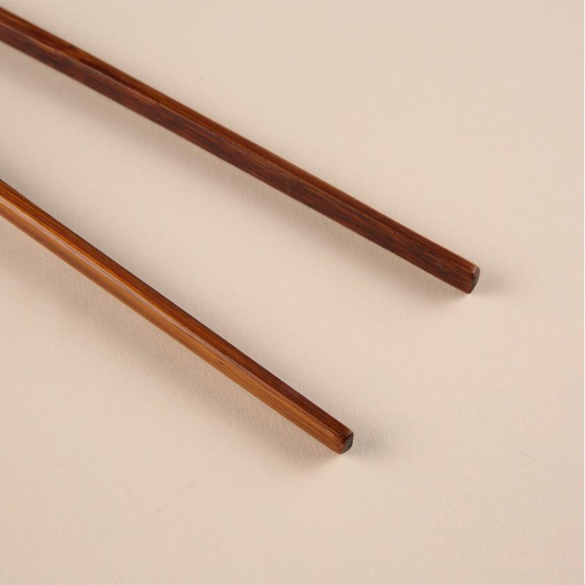 【トング】古代箸 拭漆 24cm | 若狭の塗箸 | 箸蔵まつかん