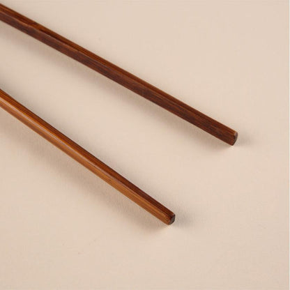 【トング】古代箸 拭漆 24cm | 若狭の塗箸 | 箸蔵まつかん