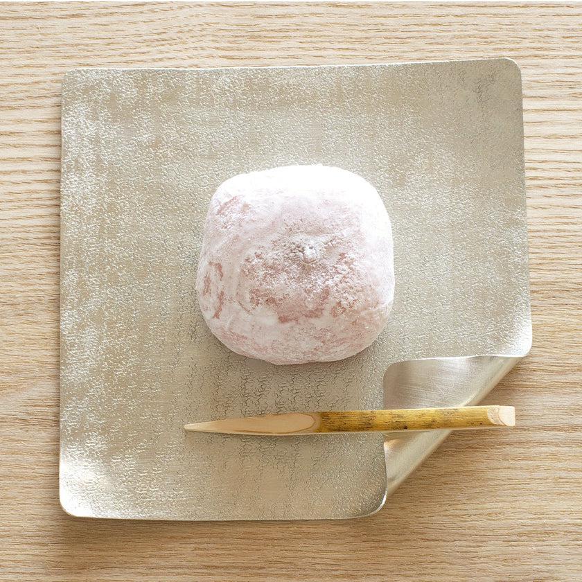 【お皿】すずがみ 11×11cm かざはな | 高岡銅器
