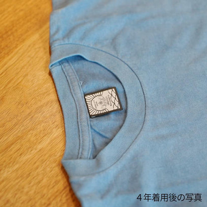 【Tシャツ】天然インディゴ(一色染め)  | 藍染 | インディゴ気仙沼