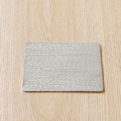【お皿】すずがみ 13×13cm あられ | 高岡銅器