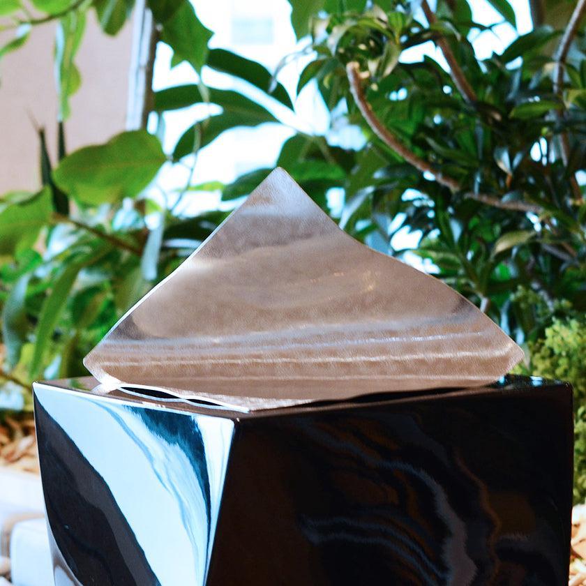 【お皿】すずがみ 24×24cm かざはな | 高岡銅器