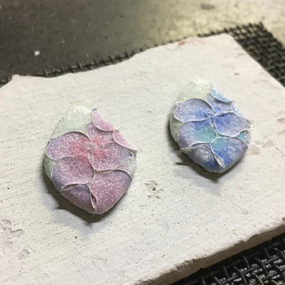 【ペンダント】極上 紫陽花 紫 | 有線本七宝
