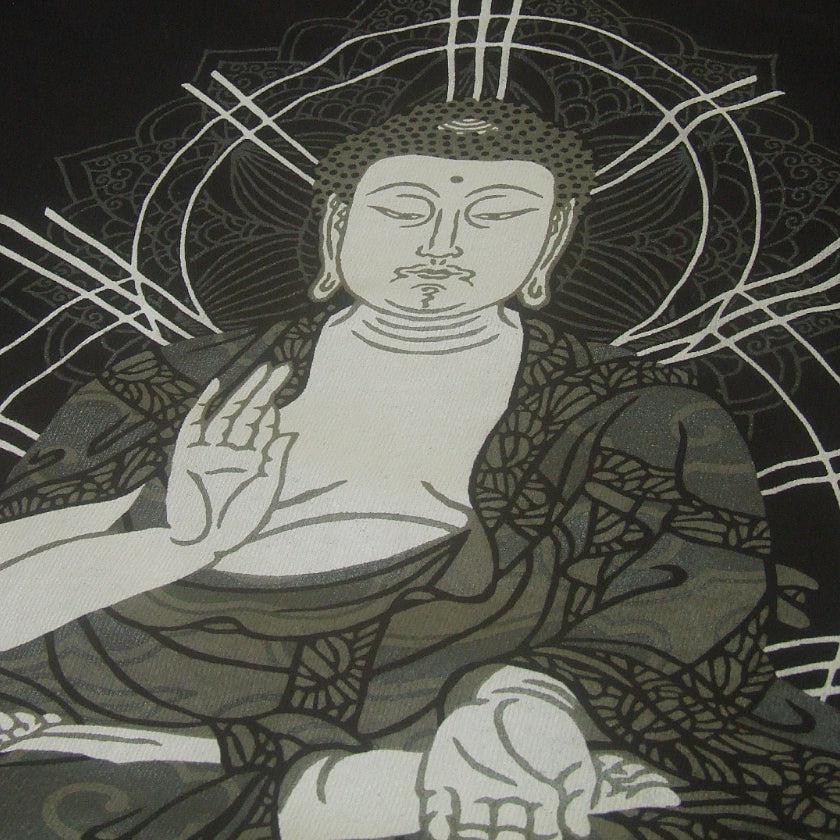 大佛圖案 絲網印花 T恤