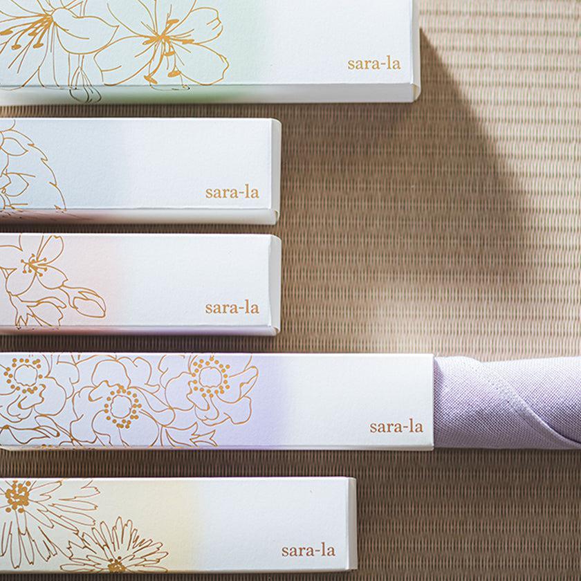 【タオル】「咲-saki-」ガーゼパイルハンカチ 5枚ギフトBOX (ピンク・ブルー・グリーン・イエロー・パープル) | 今治タオル