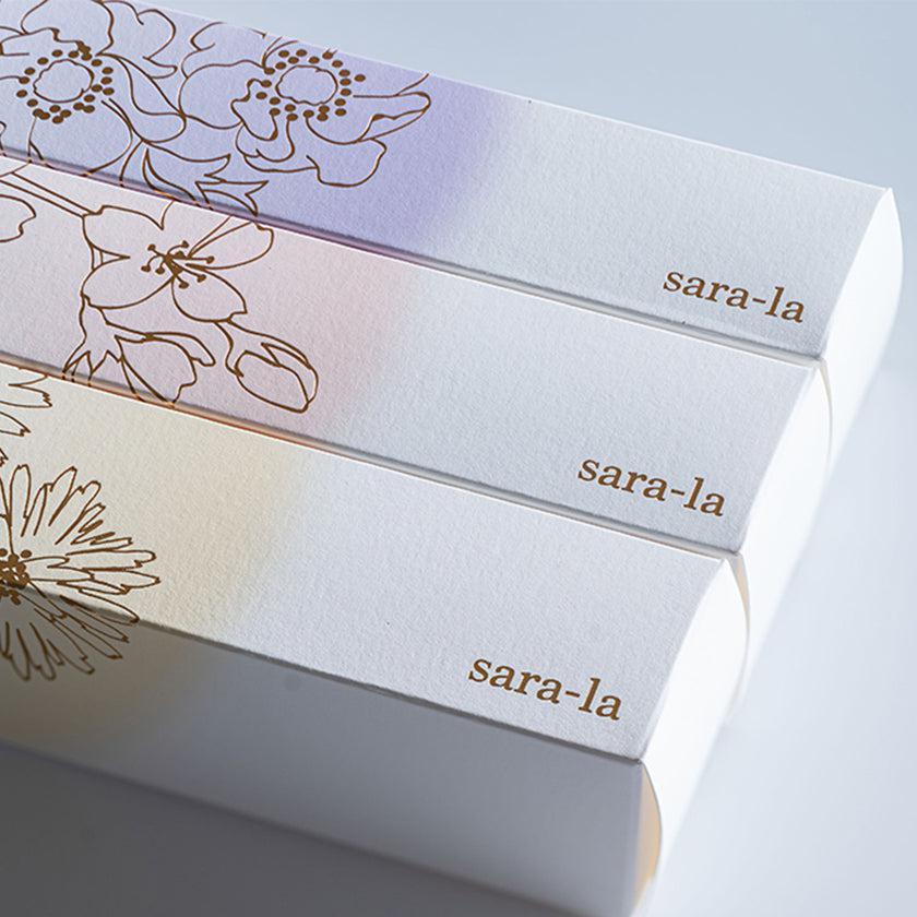 【タオル】「咲-saki-」ガーゼパイルハンカチ 3枚ギフトBOX (ピンク・イエロー・パープル) | 今治タオル