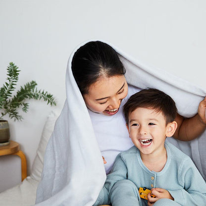 禮‑rei‑ 柔軟款 純棉毛巾毯 2件套 今治毛巾