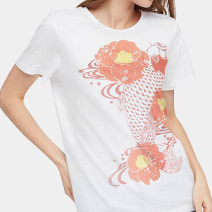 花椿絲網印花T恤