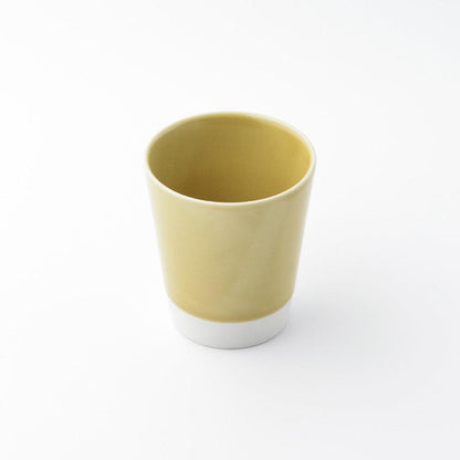 【カップ5個セット】es cup (M) 黄磁釉 | 波佐見焼 | 西海陶器