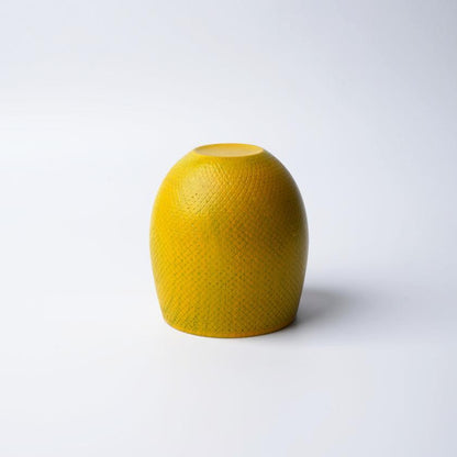 【カップ】疋田鹿子 - 黄 | 摺り友禅彫刻師 | Sansai