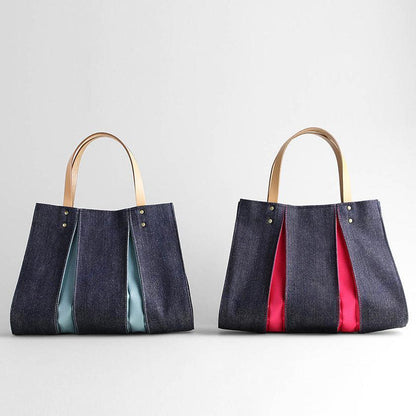 【トートバッグ】ougi denim CH | 布アート | KOSHO