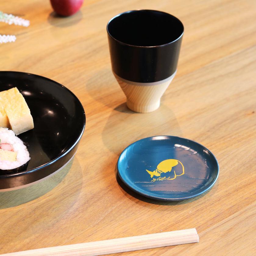 【豆皿】芸艸堂木版画 動物シリーズ | 漆器 | isuke