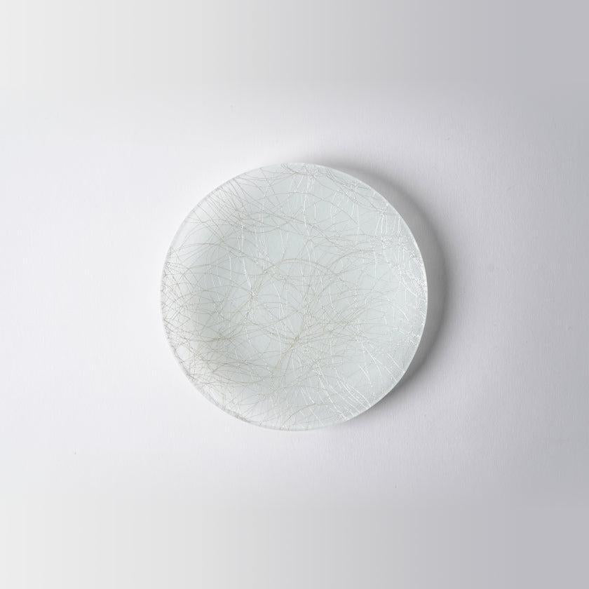 【皿4枚セット】丸皿 100金 & 銀 | 西陣織 | 江村商店