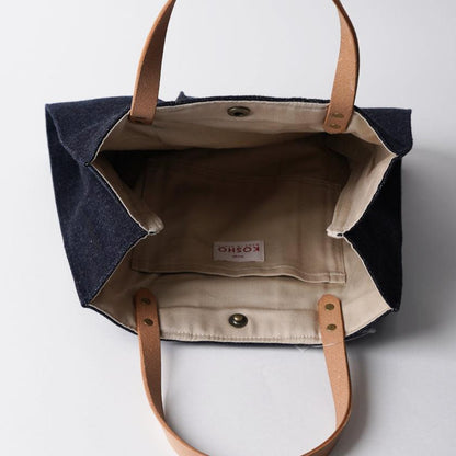 【トートバッグ】ougi denim CH | 布アート | KOSHO