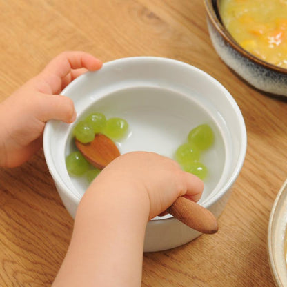 【お皿】愛媛県から 砥部焼の こぼしにくい器 | “0歳からの伝統ブランドaeru”