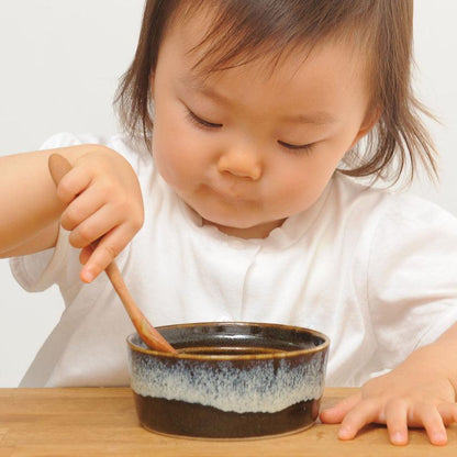 【お皿】青森県から 津軽焼の こぼしにくい器 | “0歳からの伝統ブランドaeru”