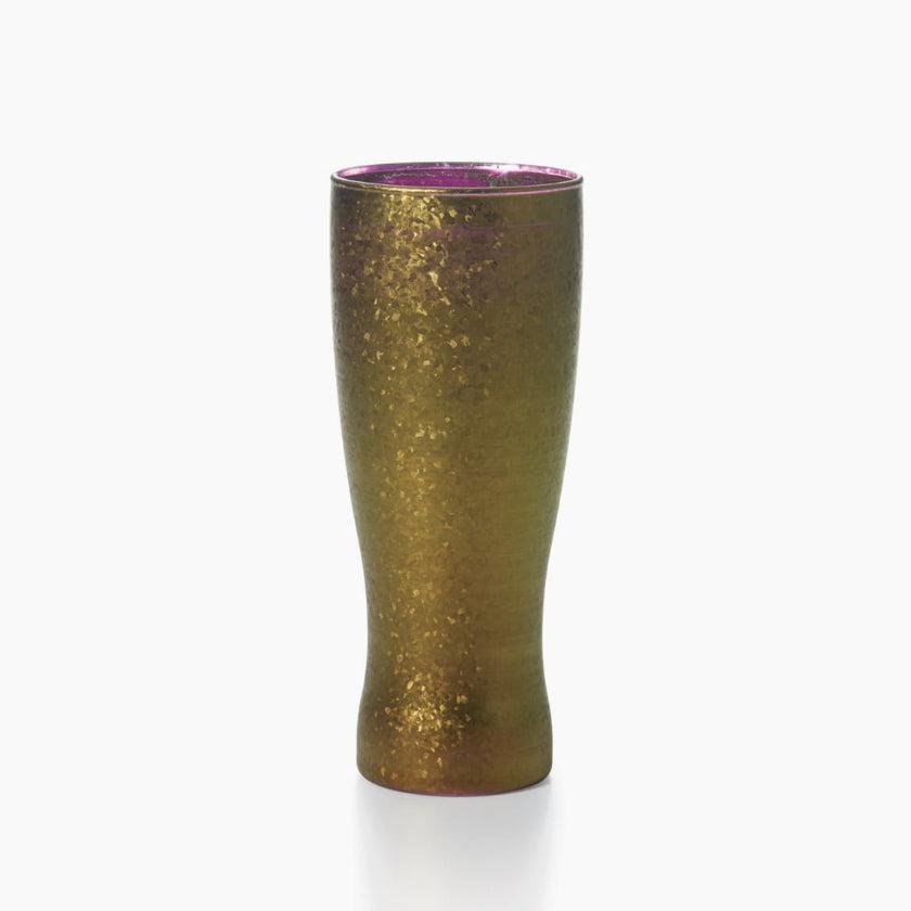 【タンブラー】宝石グラス ゴールド | 丸モ高木陶器