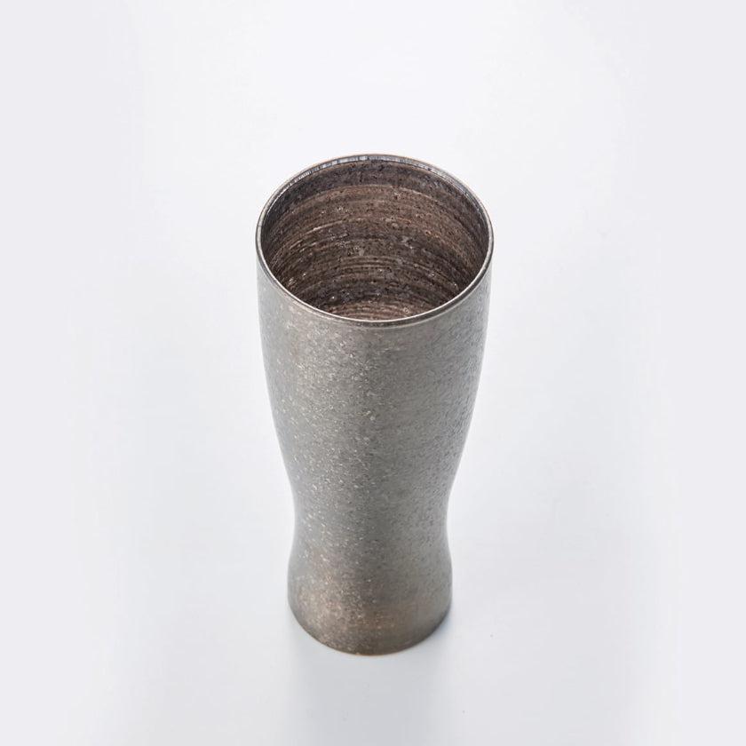 【タンブラー】宝石グラス シルバー | 丸モ高木陶器
