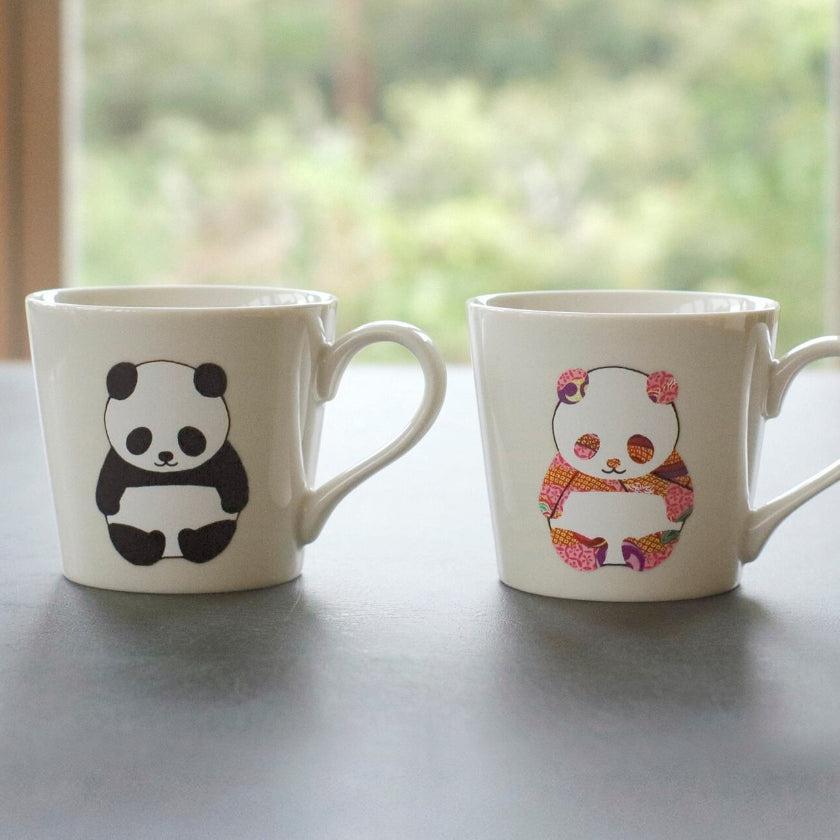 【マグカップ】温感 パンダ (ニューボン) | 美濃焼 | 丸モ高木陶器