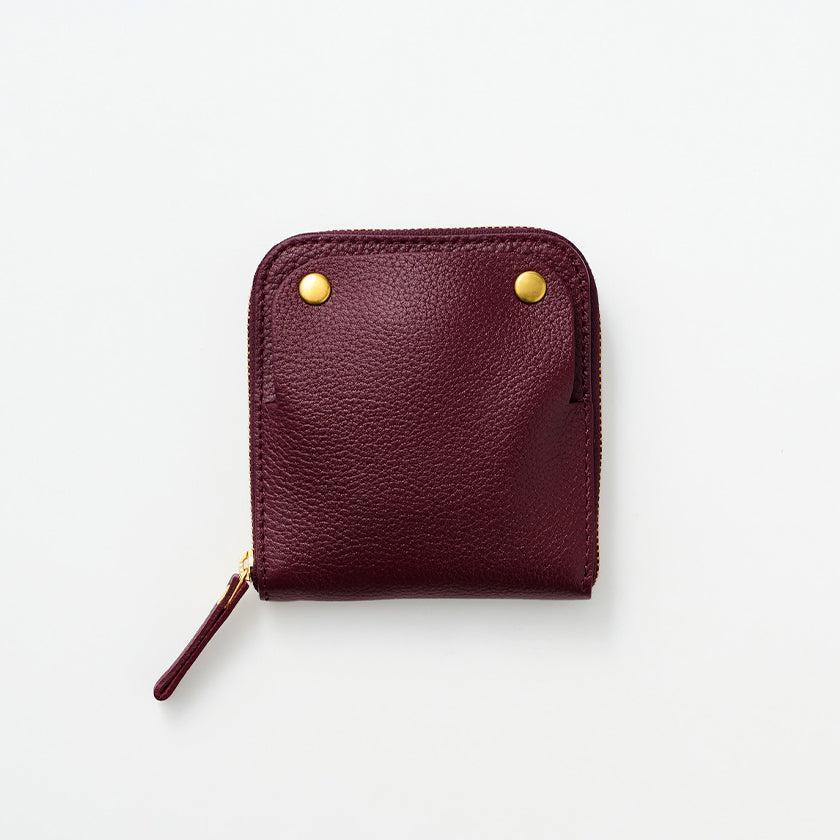 【本革キーケース】SMART MOVE! -type1 | アナログキーポケットタイプ- Burgundy Red (蘇芳の水鏡) | 革加工 | RAKUKEI
