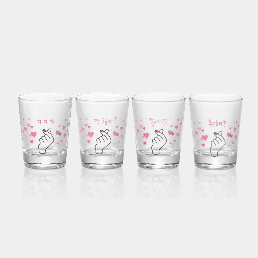【ショットグラス4個セット】冷感キュン | 丸モ高木陶器