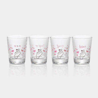 【ショットグラス4個セット】冷感キュン | 丸モ高木陶器