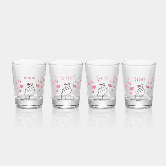【ショットグラス4個セット】冷感キュン | 丸モ高木陶器