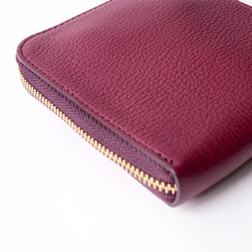 【本革キーケース】SMART MOVE! -type1 | アナログキーポケットタイプ- Burgundy Red (蘇芳の水鏡) | 革加工 | RAKUKEI