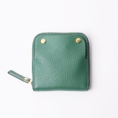 【本革キーケース】SMART MOVE! -type1 | アナログキーポケットタイプ- Calm Green (翠緑の古寺) | 革加工 | RAKUKEI
