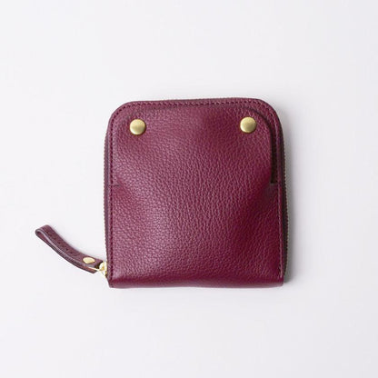 【本革キーケース】SMART MOVE! -type1 | アナログキーポケットタイプ- Burgundy Red (蘇芳の水鏡) | 革加工 | RAKUKEI