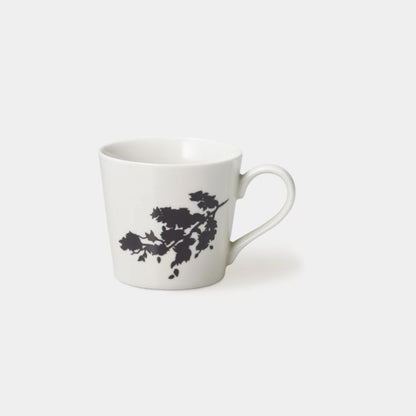 【マグカップ】温感 桜 白 | 美濃焼 | 丸モ高木陶器