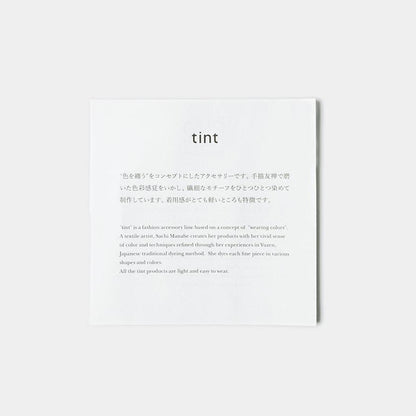 【ブローチ】tint リーフ 三度黒 | 京友禅 | Morphosphere