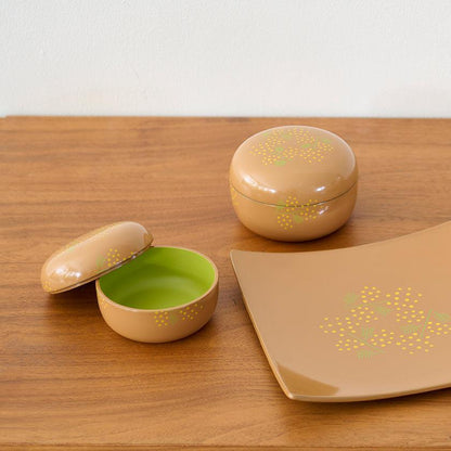 【小物入れ】MIMOSA ボンボニエール (S) | 漆器 | isuke