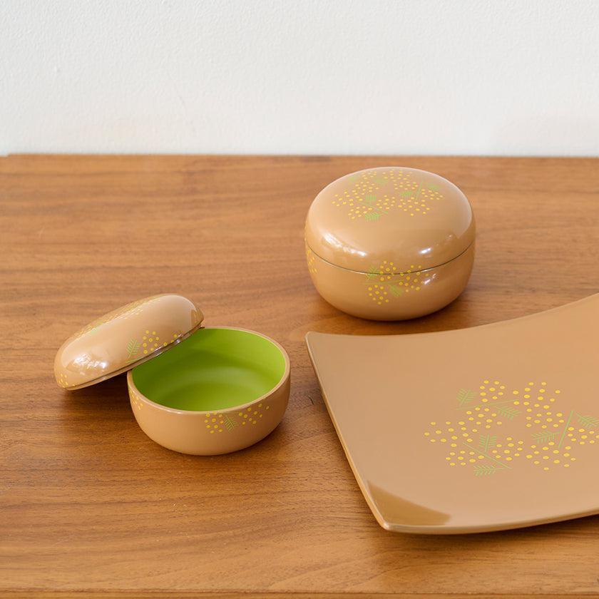 【小物入れ】MIMOSA ボンボニエール (L) | 漆器 | isuke