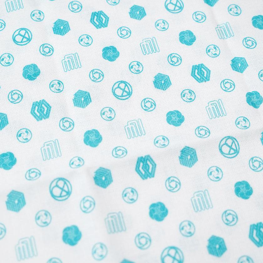 【手ぬぐい】ブルー × 白地 | 伊勢木綿 | 初音工房(売切れ次第完売)