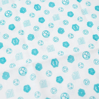 【手ぬぐい】ブルー × 白地 | 伊勢木綿 | 初音工房(売切れ次第完売)